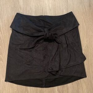 EXPRESS Suede Mini Skirt